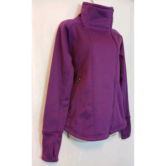 Cabela's Womens Purple Athletic Outdoor Walking Jacket Zip Pockets Large  D132 - Picture 5 of 11